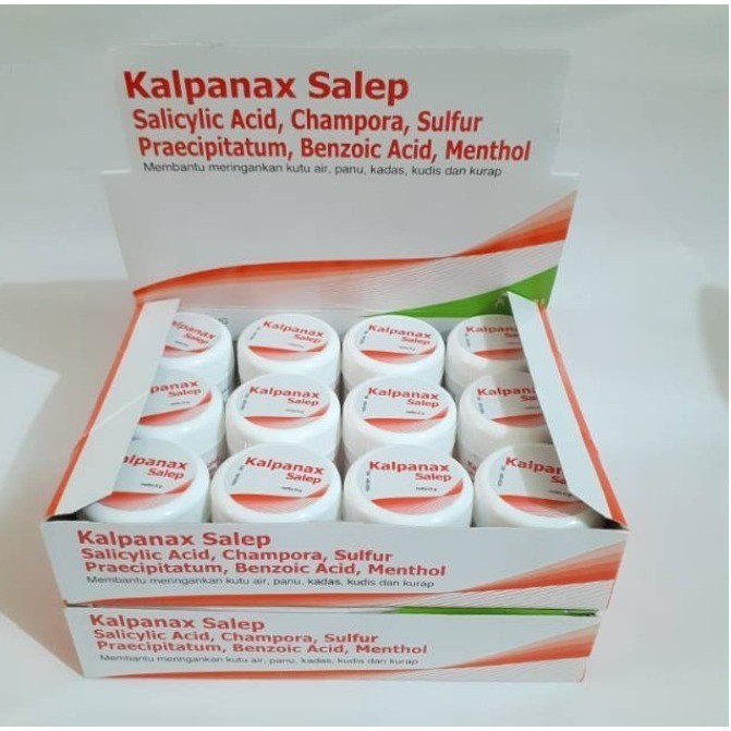 Kalpanax Salep 6 Gram - Infeksi Jamur Kulit GROSIR Box