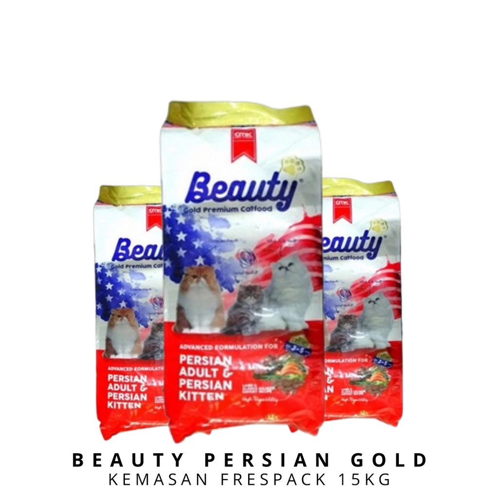 BEAUTY GOLD Persian Cat Food 15 kg / Makanan Kucing Kering 15kg