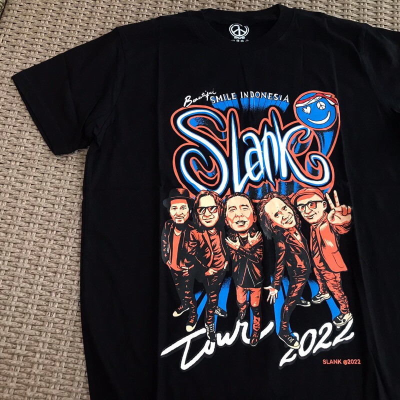 (COD) SLANK TOUR 2022 JOGJA EDITION TSHIRT BLACK