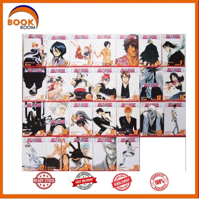 Manga Bleach, 74 Books series (English)