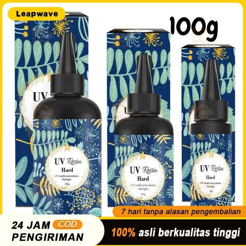 Resin UV Bening/ UV Resin Hard/ Resin UV DIY - 100g