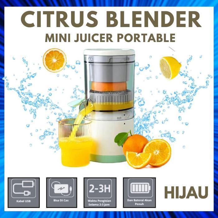 Citrus Blender Mini Juicer Portable Alat Peras Buah Otomatis Multifungsi / Blender Juicer Portable U