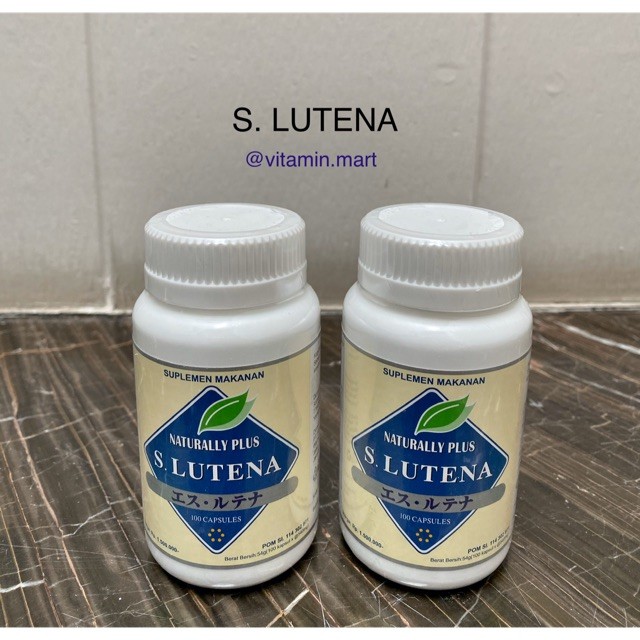 100% ASLI S. Lutena | Super Lutena Naturally Plus Original
