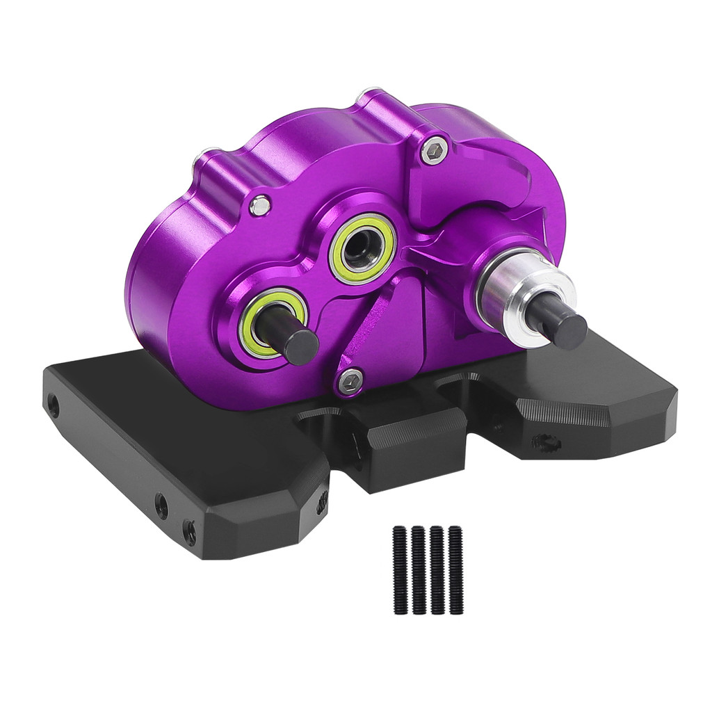 Lightweight LCG OD-3 Overdrive Gearbox Transmission For 1/10 RC Crawler Axial SCX10 II Pro Capra DIY