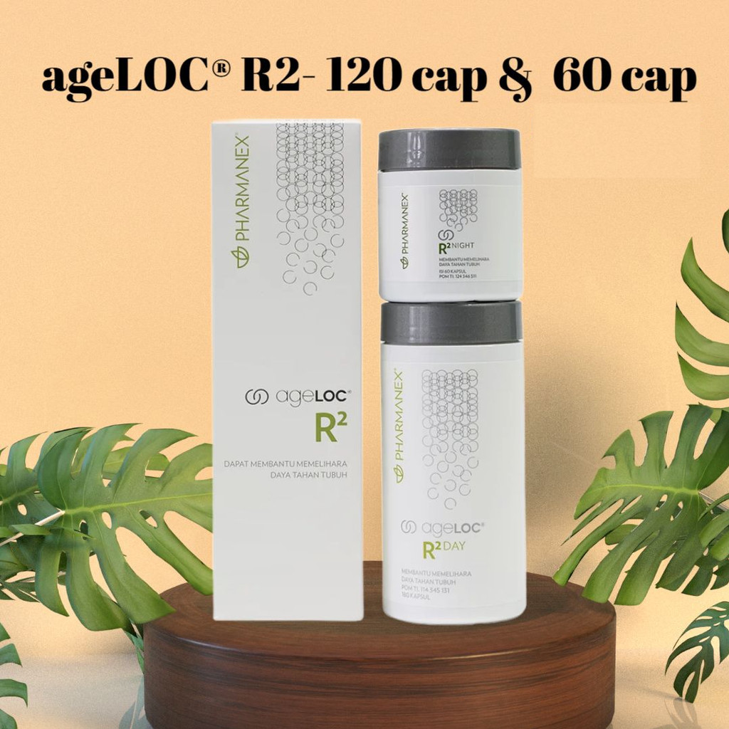 Suplemen Metabolisem ageLOC R2 - Untuk Anda yang Aktif & Ingin Jaga Vitalitas, Dukung Pola Hidup Seh