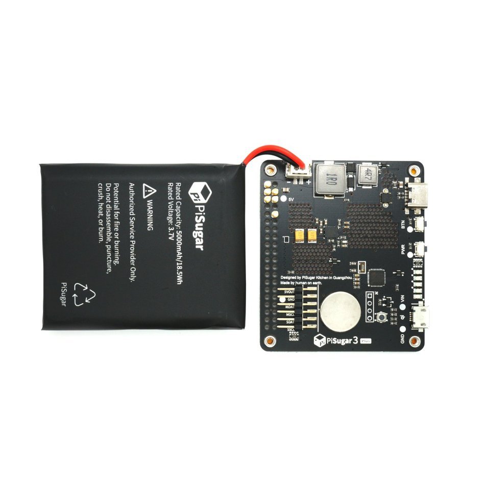 Pisugar 3 Plus Battery for Raspberry Pi 3B 3B+ 4B