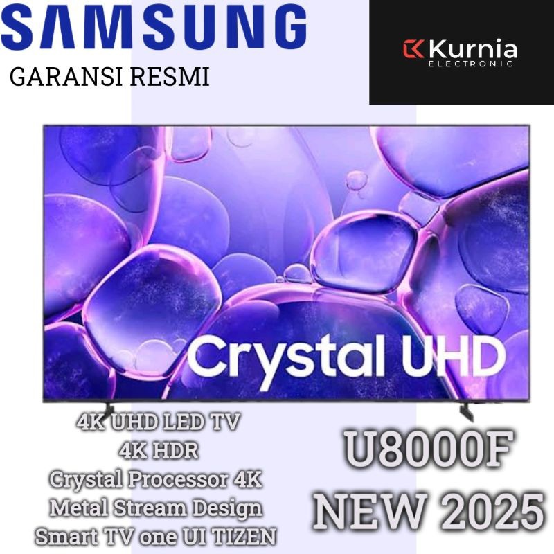 SAMSUNG SMART TV 4K 43U8000F 4K  SMART TV 43 inch 2025 Series