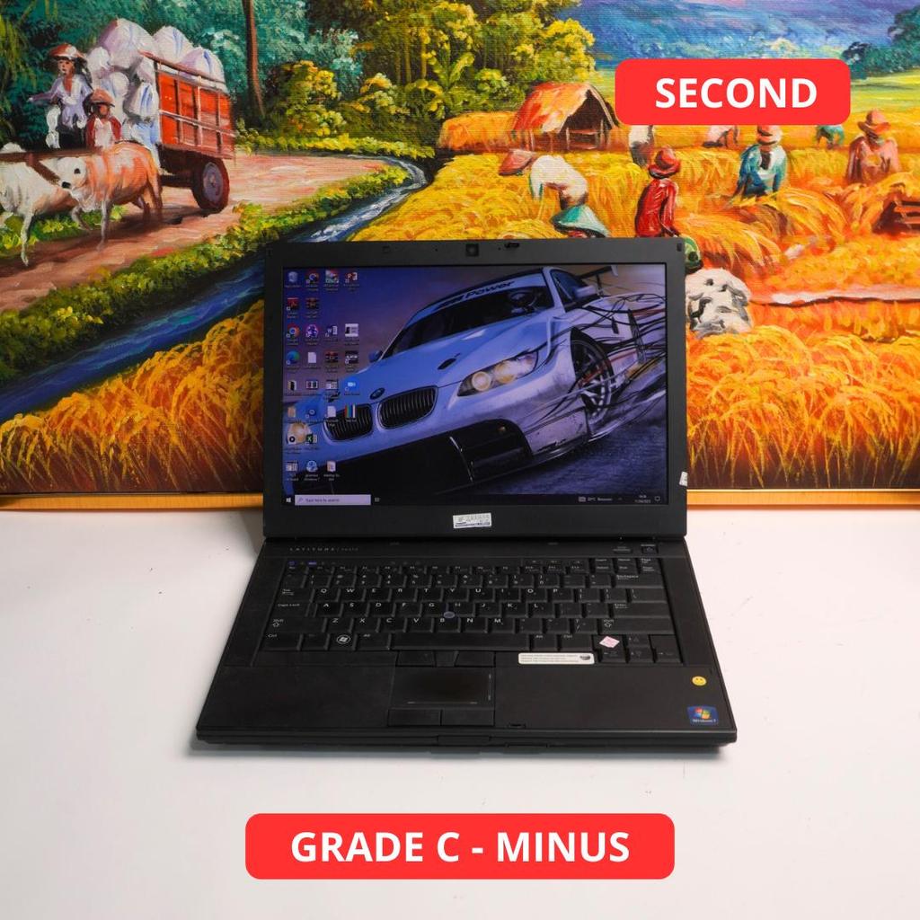 DELL LATITUDE E6410 I5 M520 4 GB (14") GRADE C - MINUS LAPTOP SECOND ORIGINAL SINAR MUTIARA CELL