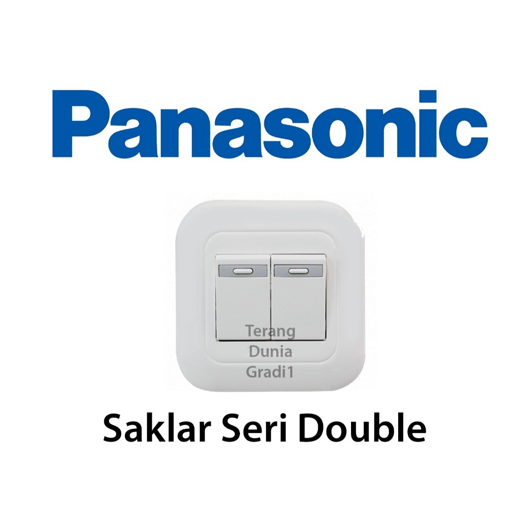 Giandra Computer Saklar Seri Panasonic Saklar Double Panasonic Saklar Panasonic Wide series Saklar D