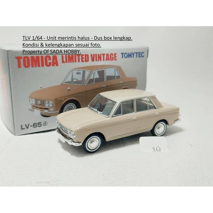 Tomytec Tomica Limited Vintage LV-65d Datsun Bluebird 1200 Deluxe Beige 1963 1/64 SBAtoys