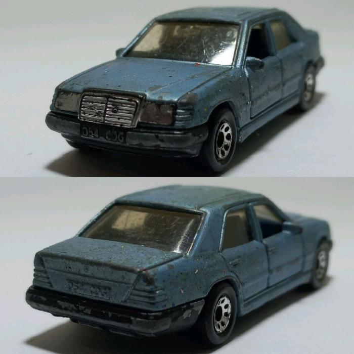 Diecast Matchbox Mercedes Benz 300E W124 made in Macau 1986 mercy boxer  vintage
