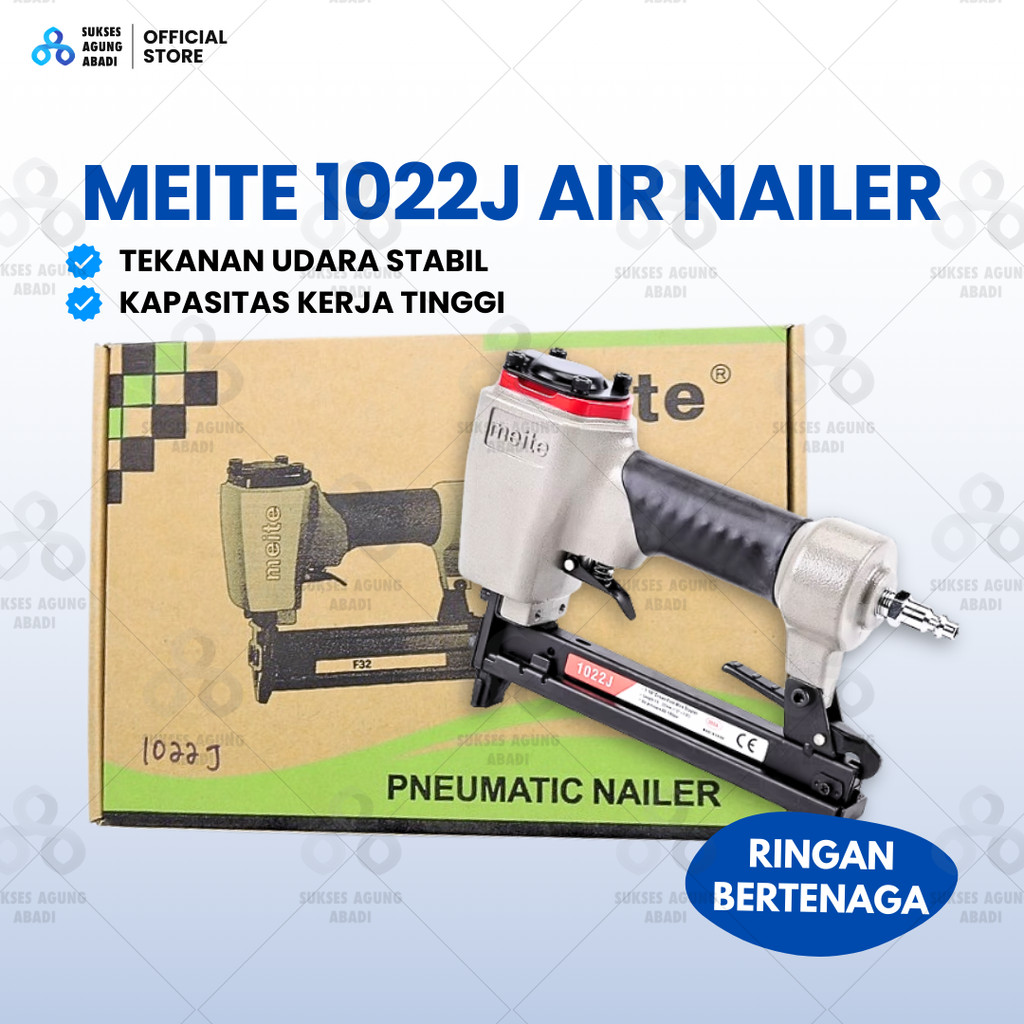 AIR STAPLER / PNEUMATIC STAPLER / MESIN STAPLES 1022J MEITE