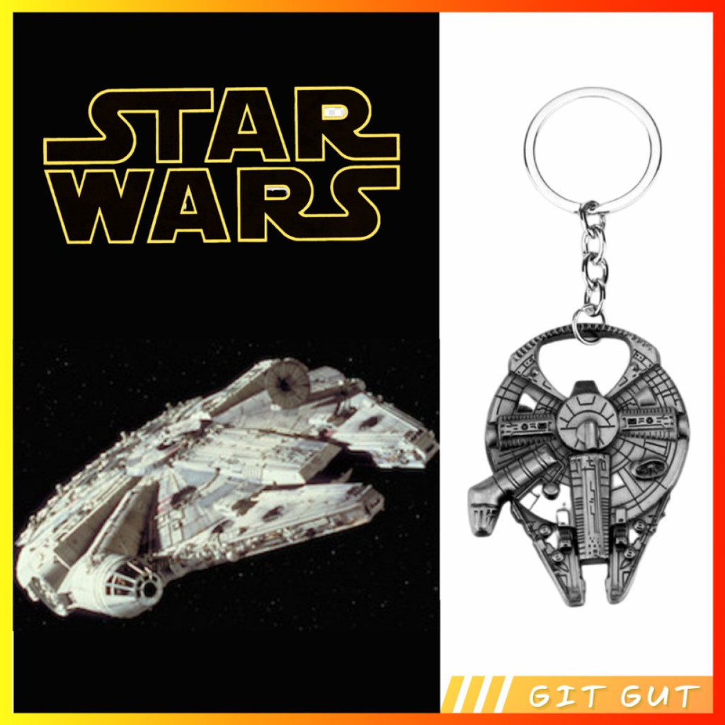 Keychain Gantungan Kunci Star Wars Millenium Falcon
