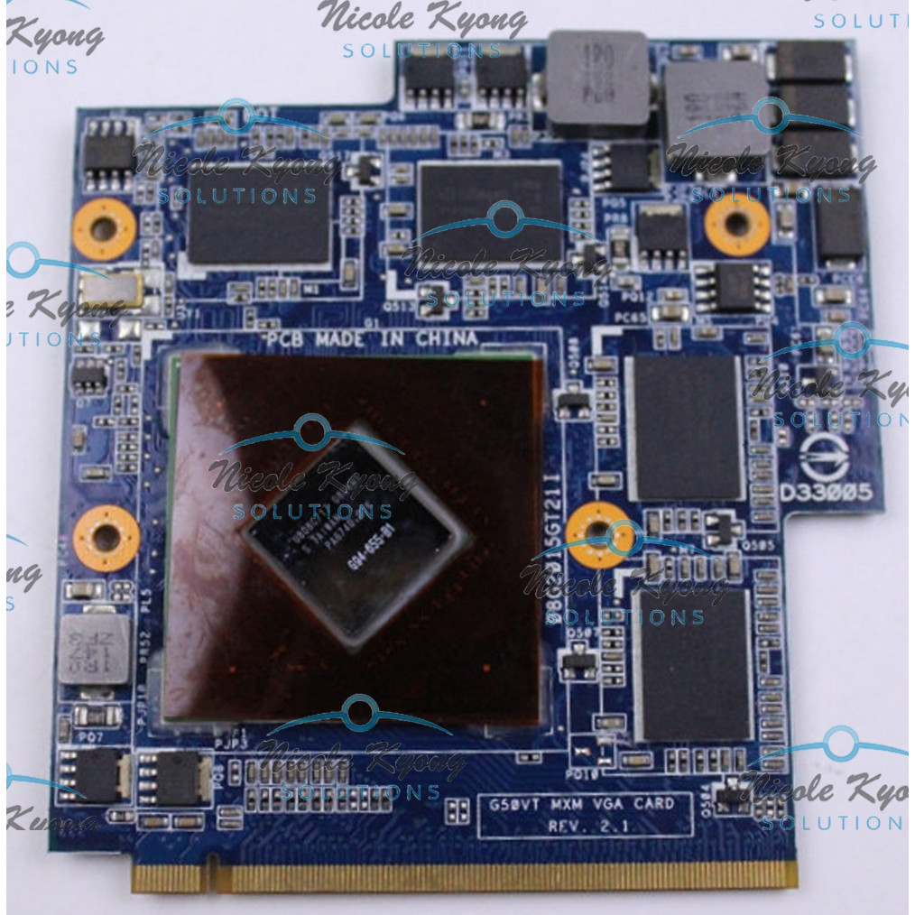 69N0BBV10B01B01 69N0BBV10A03A03 08G2015GT21I 9800M GS G94655B1 512M for Asus G60VX G51VX G50VT G50V 