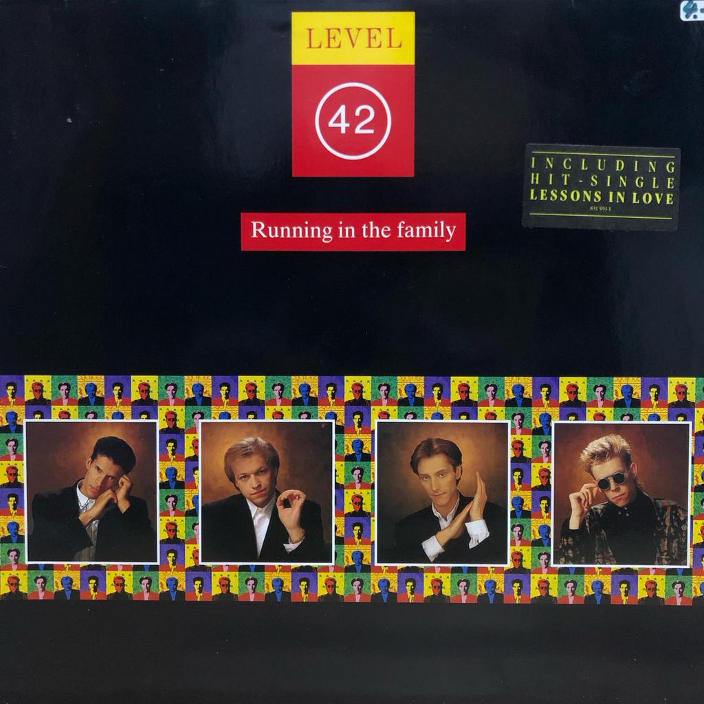 [LP] Level 42 - Running In The Family | Vinyl / Piringan Hitam / PH