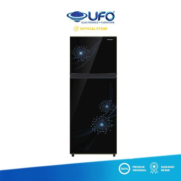 KULKAS 2PINTU SHARP SJ237MG DP-DB "Fan Cooling"