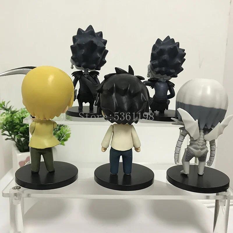 10cm Death Note Anime Figure 1200# L Lawliet 1160# Yagami Light Action Figure Death Note L Ryuuku Ry