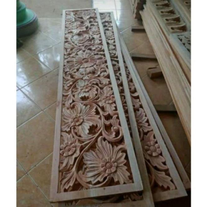 ukiran tebeng ornamen ukiran tempel lubang angin 200x30