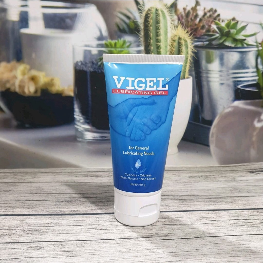 READY PROMO Vigel Lubricating Gel 20gr / 60gr - For General Lubricating Needs [PRIVASI AMAN 100%] bi