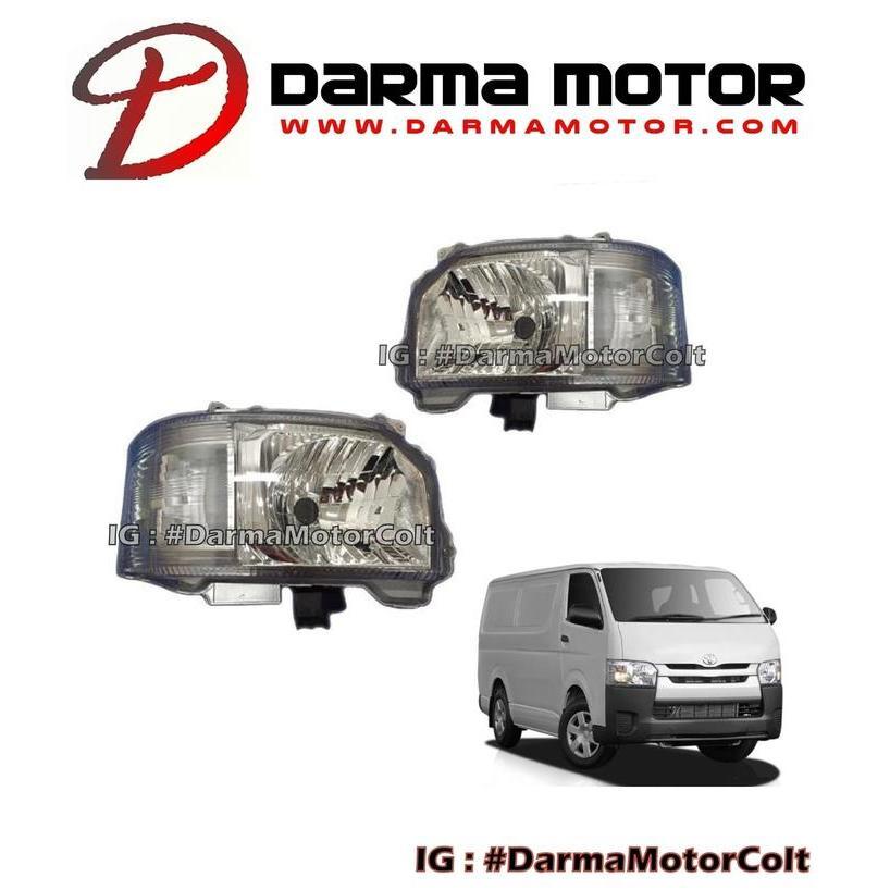 LAMPU DEPAN HIACE TOYOTA TAHUN 2014-2016