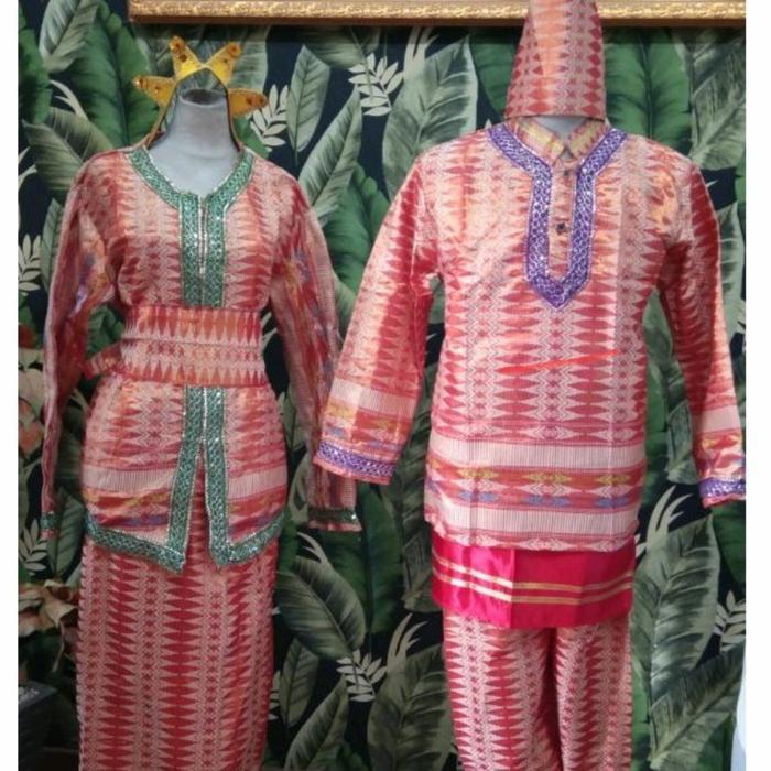 Baju Adat Dewasa Melayu/Riau Satuan (Cewek/Cowok) - Pria, S