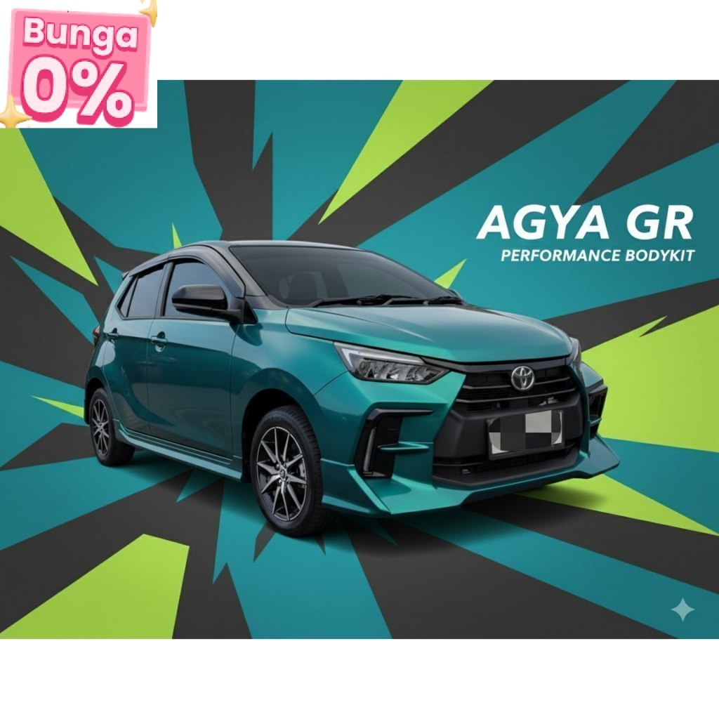 bumper bodykit TOYOTA AGYA GR 2023-2025 BODY KIT AGYA bumper AGYA GR GRADE-A