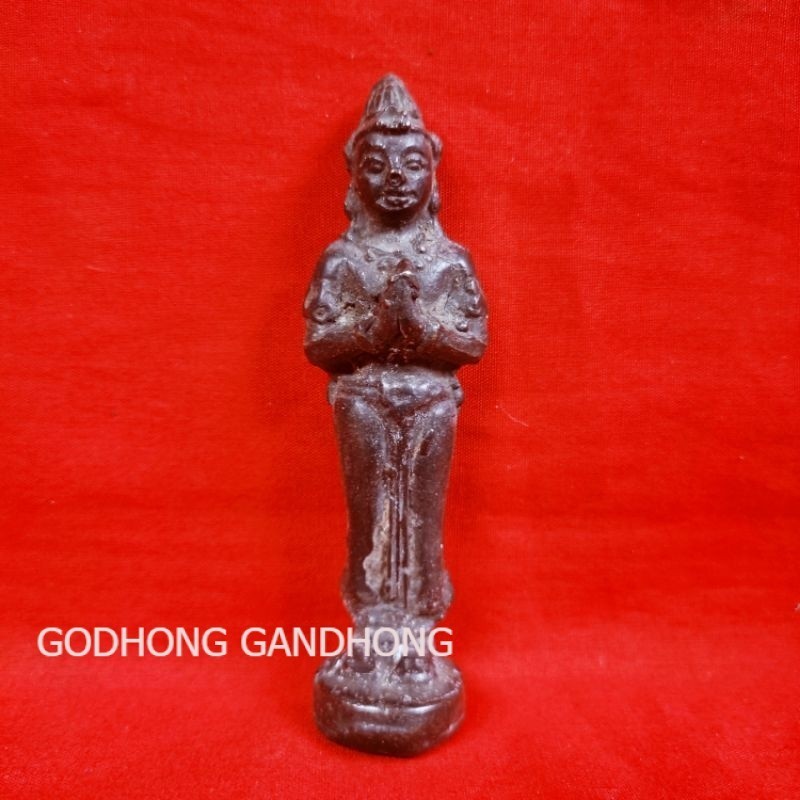 Koleksi pajangan Patung Golek Kencana Wungu Warna Hitam Asli KM11