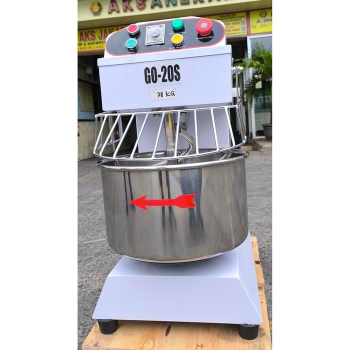 Pengaduk Adonan / Mesin Pengaduk Adonan Roti Spiral Mixer - 20 Liter