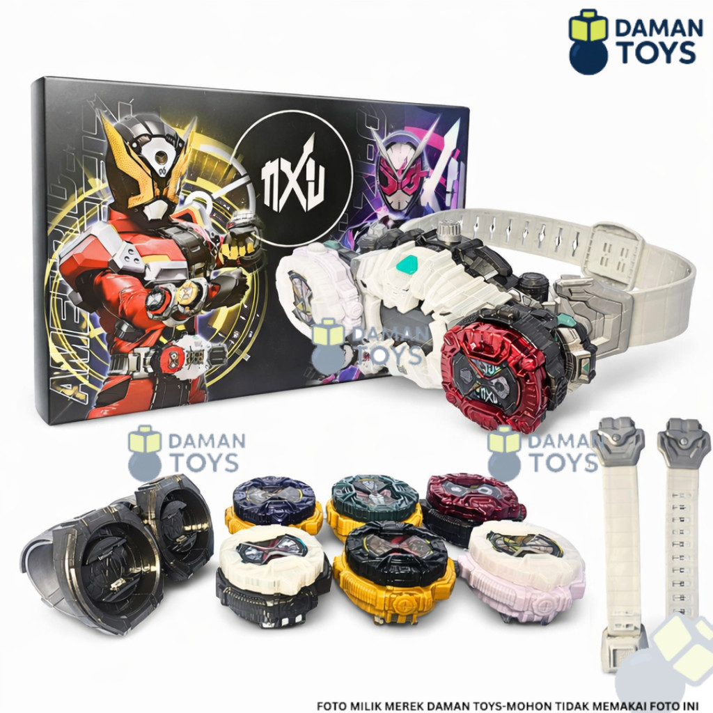 Mainan Senjata Kamen Rider Zi-O Ziku Driver Ridewatch Belt DX Sabuk Kamen Rider