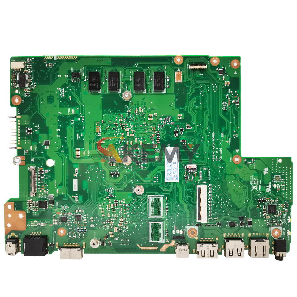 X441NA Laptop Motherboard For VivoBook A441N F441N X441N X441NC X441NA Mainboard  With Celeron CPU 1