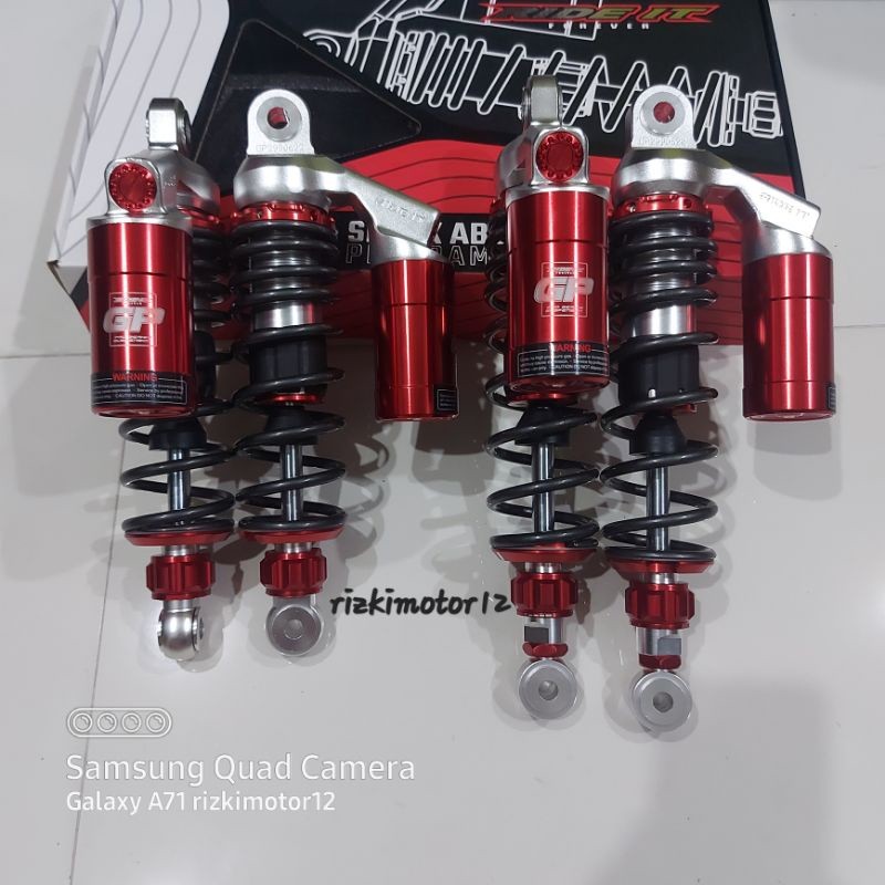 SHOCK BREAKER SEKOK TABUNG RIDE IT GP 299 SC SINGLE CLICK AKTIF SIZE 280/320/340/360MM