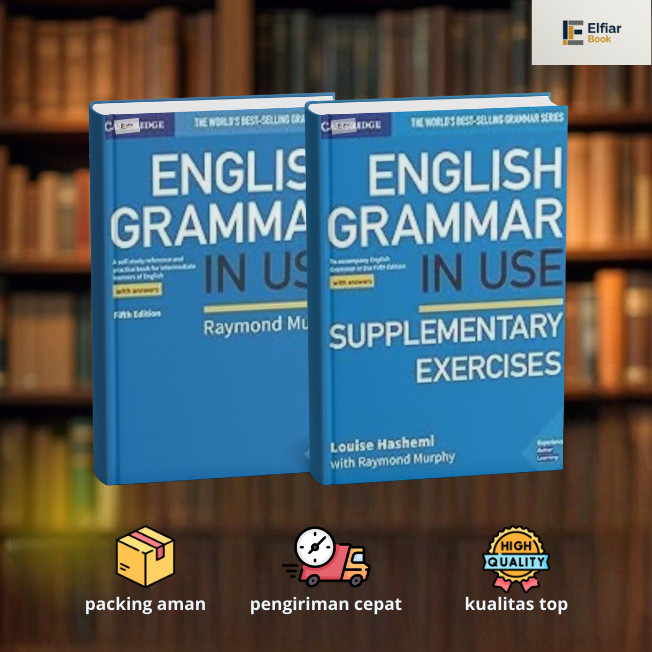 ELFIAR STUDIOS-Buku English Grammar in Use 5th Edition + Supplementary Exercises Full Colour