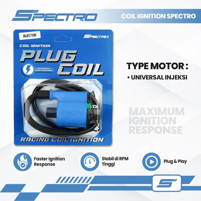 Spectro Koil Injeksi & Non Injeksi Beat Scoopy Karbu Fi Vario PCX ADV Mio Karbu Universal - Injeksi