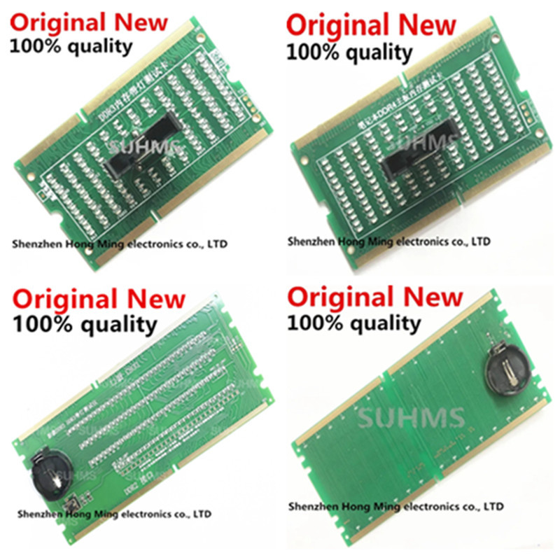 Laptop Motherboard Memory Slot DDR2 DDR3 DDR4 DDR5 agnostic Analyzer Test Card SDRAM SOMM Pin Out No