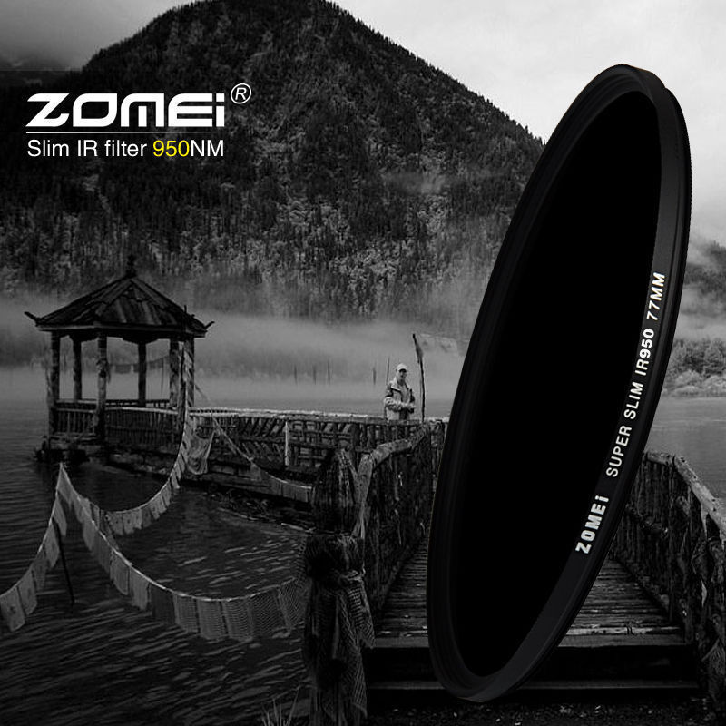 Filter Inframerah Zomei 680nm 720nm 760nm 850nm 950nm Filter Inframerah X-RAY untuk Lensa Kamera SLR