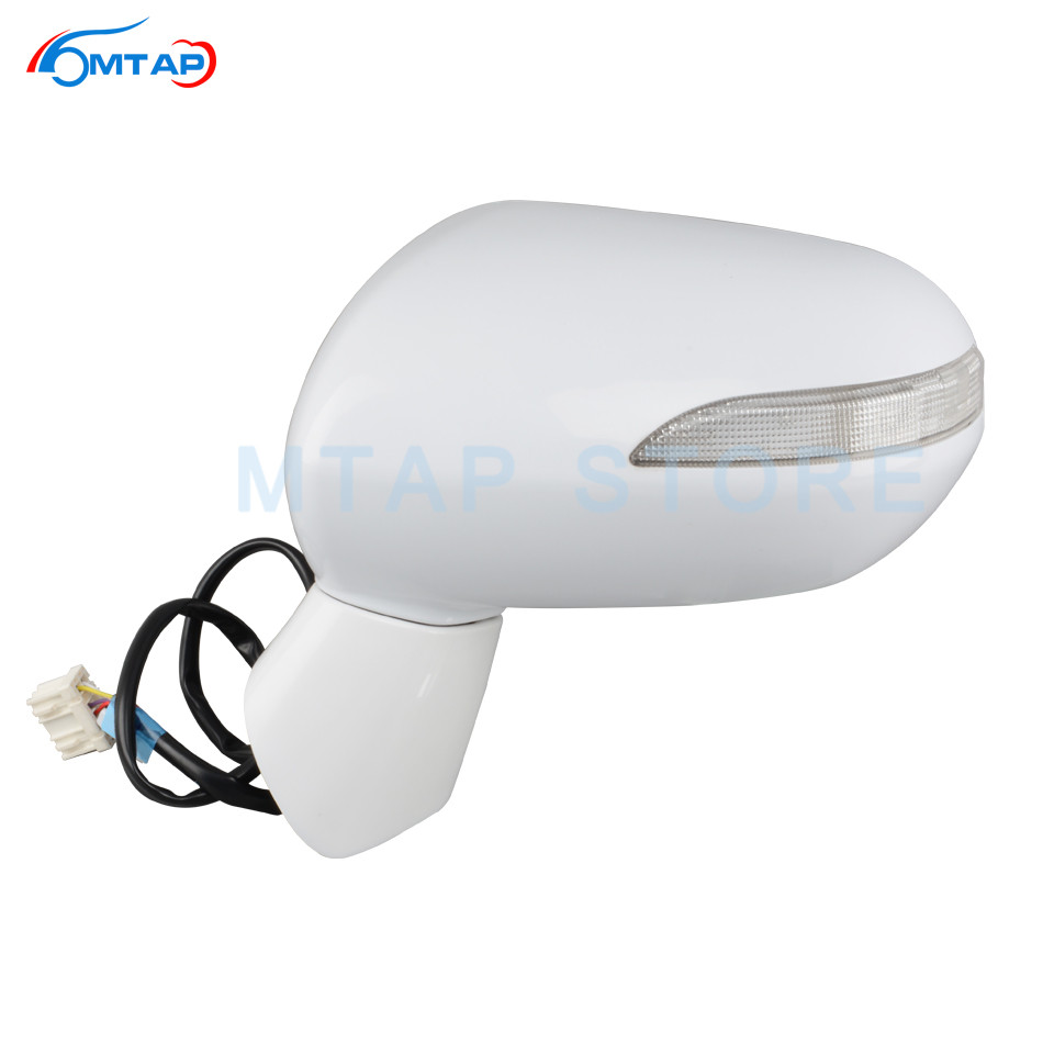 MTAP Kaca Spion Pintu Luar Mobil Untuk Honda Jazz FIT CITY GD 2005 2006 2007 2008 5-PIN Dengan Lampu