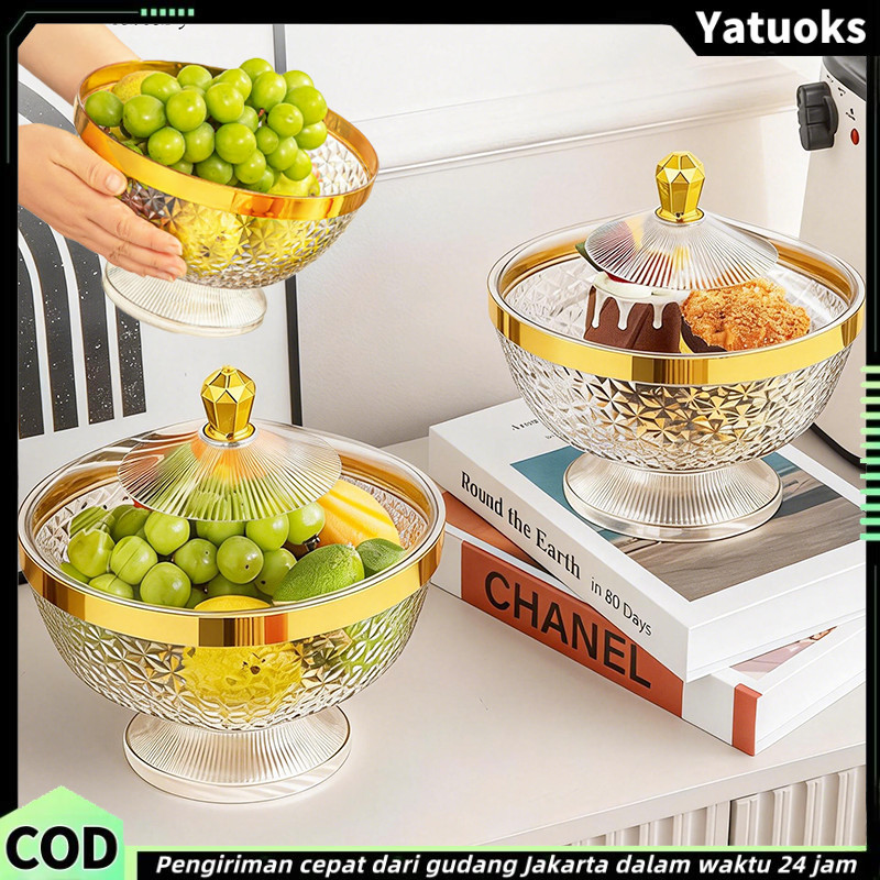 Tempat Buah Mangkuk Lebaran / Tempat Buah Aesthetic / Plastik Tempat Sop Buah Mewah
