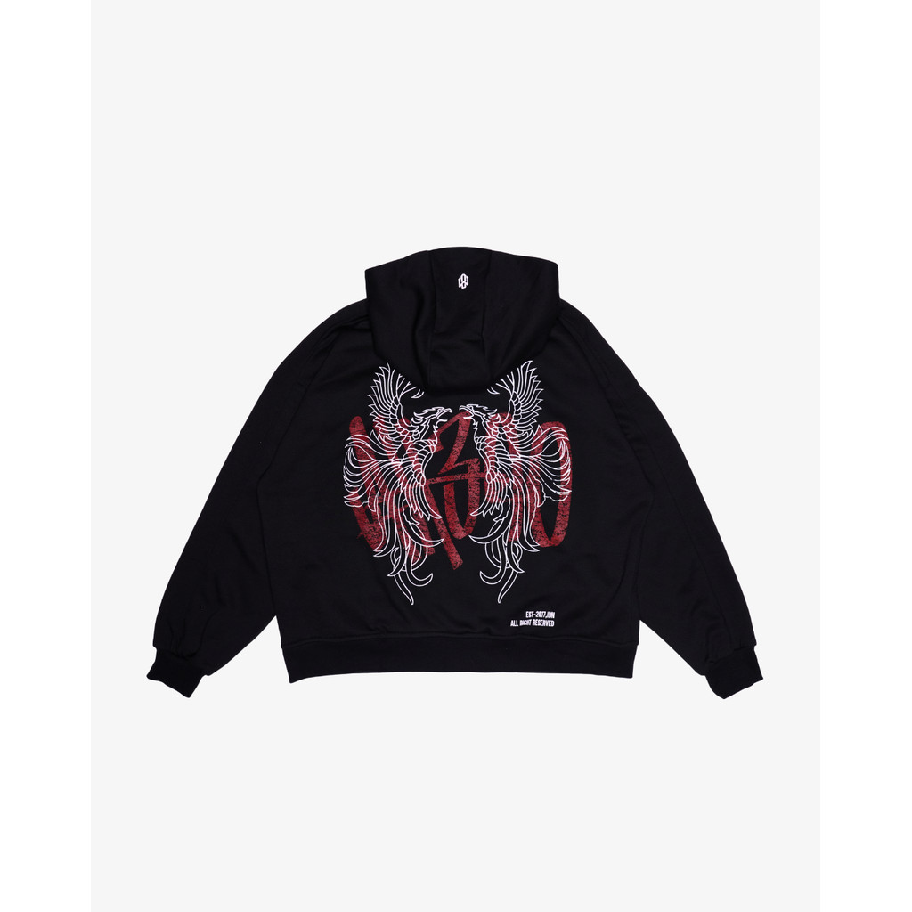 Alter Ego Garuda Graphic Hoodie - Black