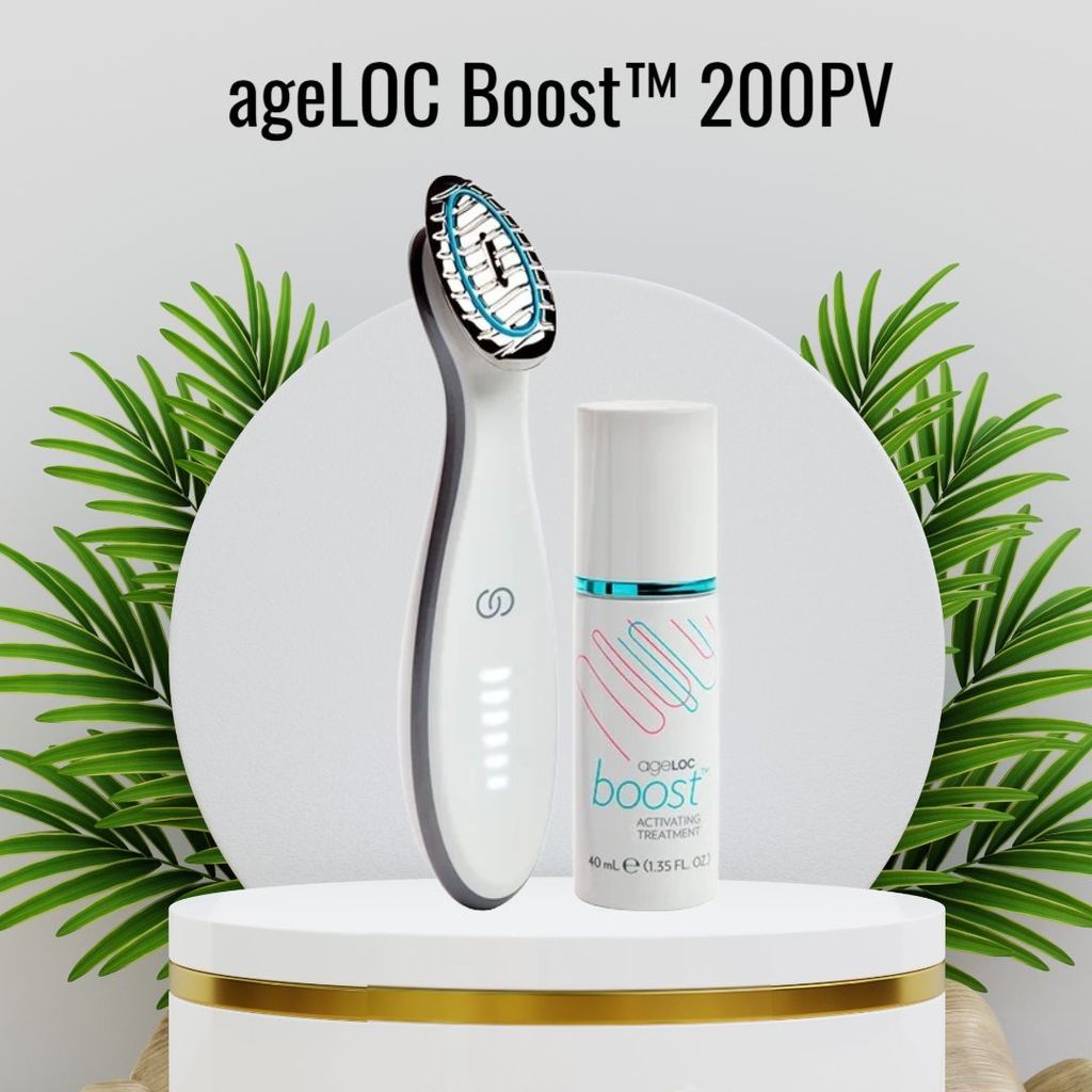 Alat ageLOC Boost + Serum Activating 200PV - Duo Wajib untuk Perawatan Anti Penuaan, Hasil seperti F
