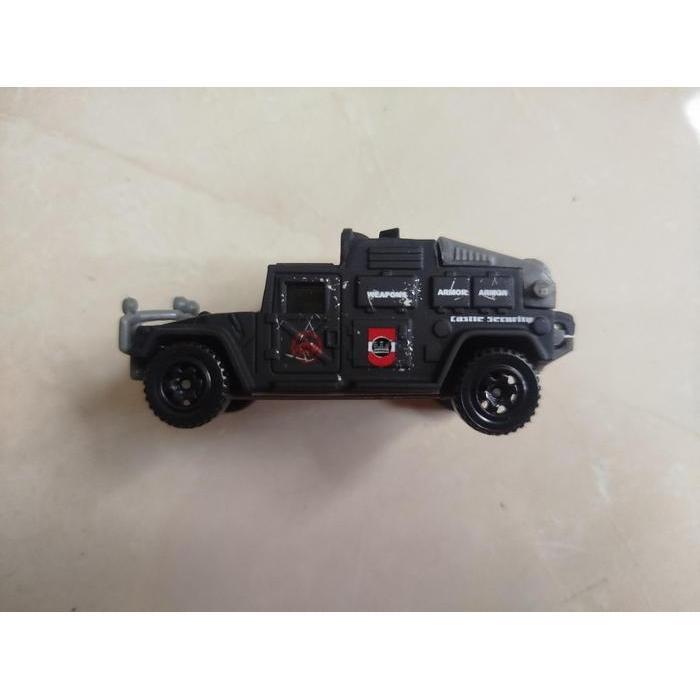 0300 MAINAN DIECAST LOOSE  MATCHBOX - HUMMER HUMVEE MEDIEVAL RIDES - RARE