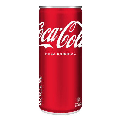 Coca cola Original Kaleng 250ml 1 Kaleng
