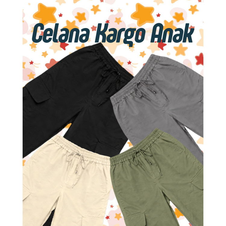 Celana  Panjang cargo anak laki laki Celana cargo anak Celana cargo anak laki Celana kargo anak laki