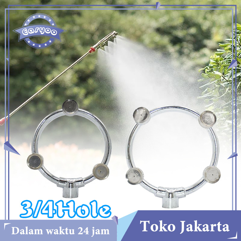 Nozzle Sprayer Kabut 3/4 Kepala Nozzle Penyemprot Listrik Pertanian Nosel Sprayer Kabut Untuk Irigas