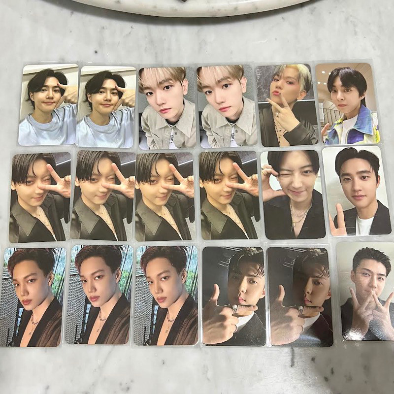 [READY] Official Photocard PC Exist Cream Soda Benefit 100k won BAEKHYUN CHANYEOL SUHO KAI XIUMIN SE