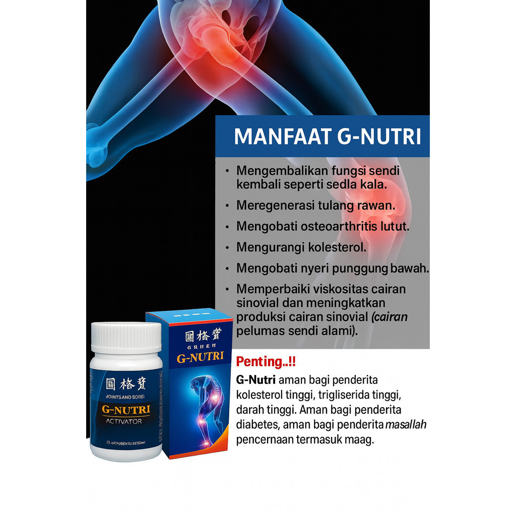 G-NUTRI ORIGINAL G-NUTRI ASLI G-NUTRI original herbal ampuh
