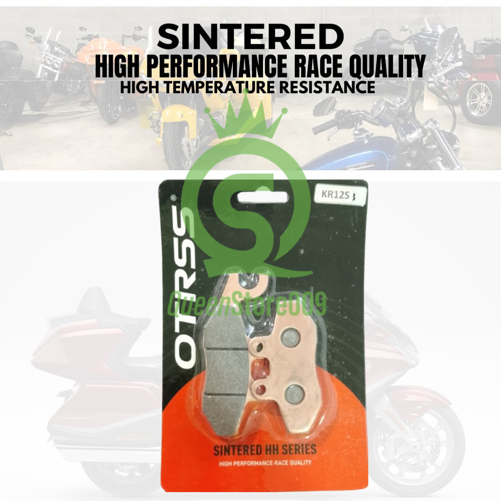 Kampas rem depan Vespa Sprint liberty100 liberty 150 Primavera SINTERED