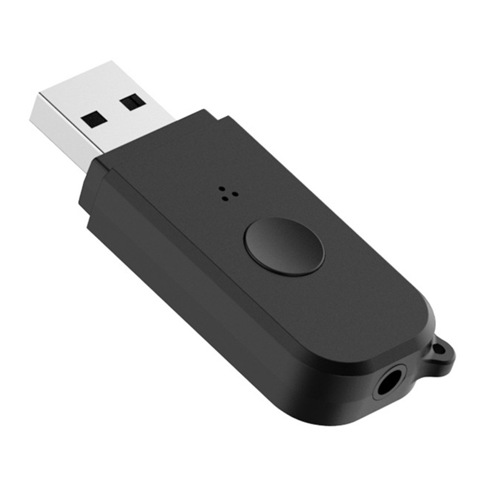 1 Piece USB Bluetooth Receiver Transmitter Bluetooth 53 Auo Receiver Adapter Black For Computer TV A