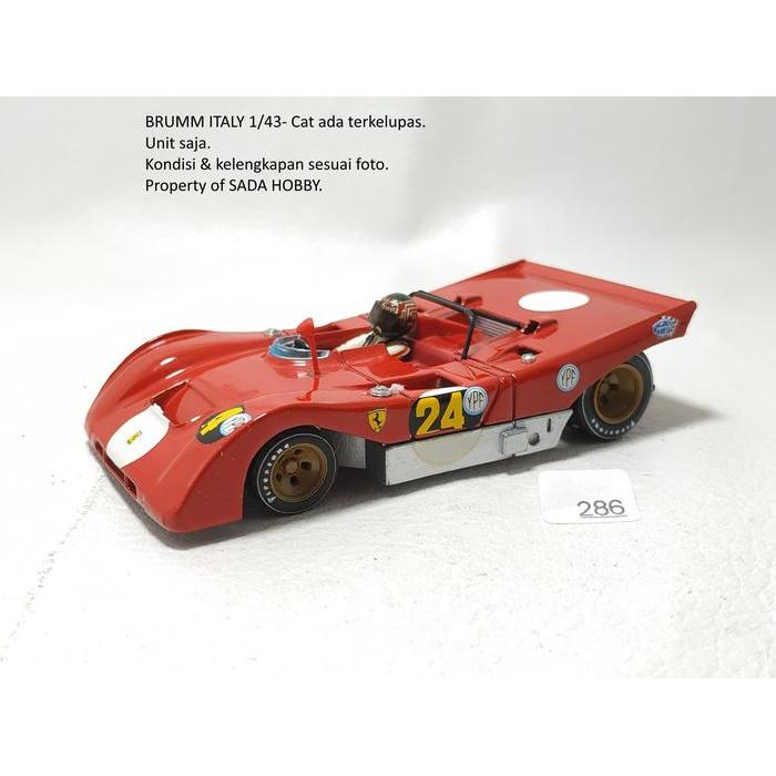 Diecast Brumm 1/43 Ferrari 312 PB, No.24 1000 Km Buenos Aires Unit Only Dcast