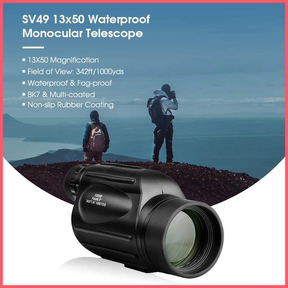 SVBONY Teropong Monocular Telescope Multi Coated Waterproof - SV49