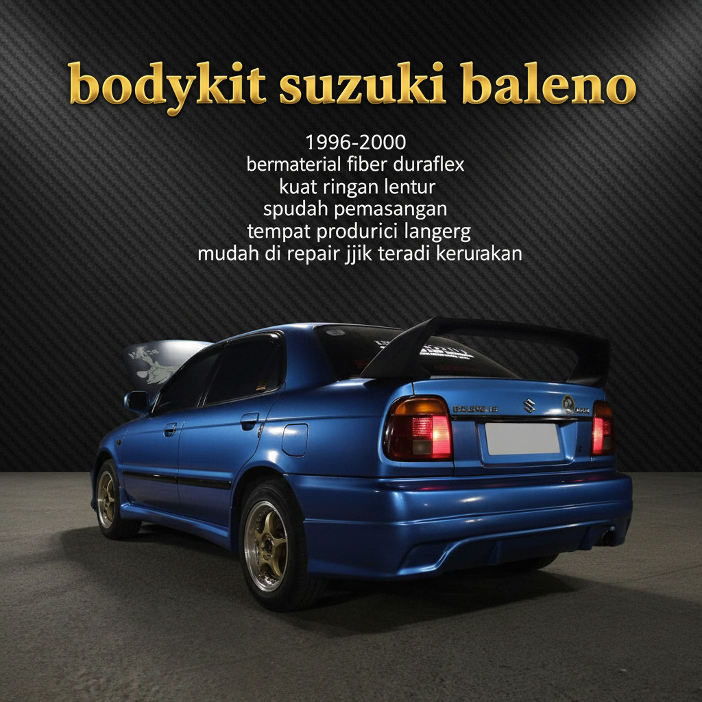 bodikit bodykit suzuki baleno 1996-2000 bodykit suzuki baleno